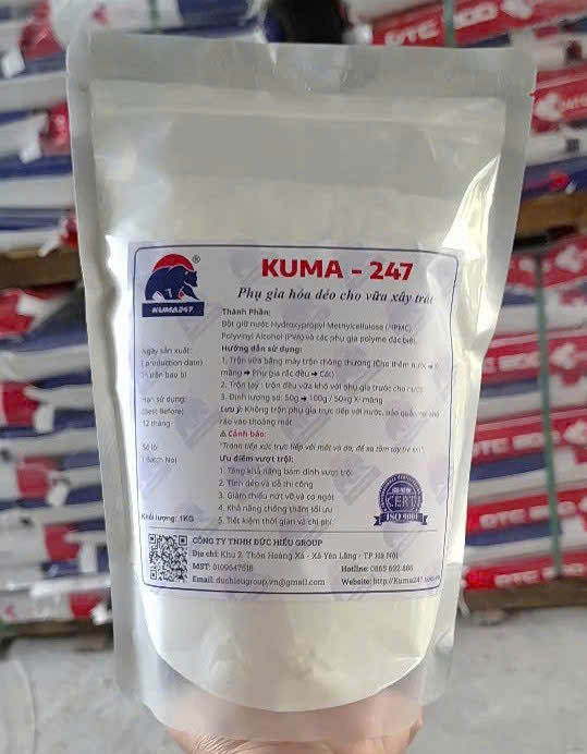 PHỤ GIA HÓA DẺO CHO VỮA XÂY TRÁT