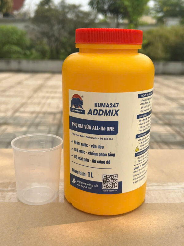 KUMA247 ADDMIX PHỤ GIA XÂY- TRÁT TƯỜNG - TRÁT TRẦN